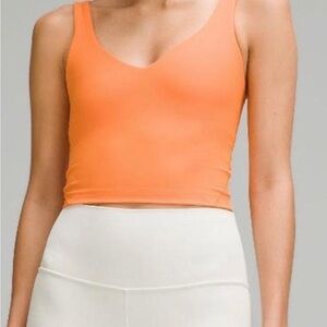 Orange tank Women's Top